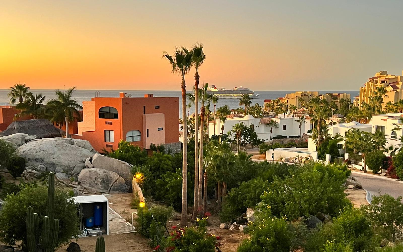 Los Cabos Plaza Calafia Plaza Calafia Condos...This exceptional property situated in the desirable area of Cabo Bello community in the Corridor of Cabo San Lucas. Walk to the beach! Ideally located just steps from Cabo Bello Cove Beach, one of the few swimmable beaches in the area and also perfect for snorkeling.The Gardens at Calafia Condominiums are truly authentic as they preserve Baja´s endemic vegetation while blending it with vibrant colorful flowers, creating a uniquely attractive landscape. This Condo is on second level of the building, consists of two bedrooms and two full bathrooms, a terrace, living room, large and equipped kitchen.The amenities within the complex are designed to be truly enjoyed by its residents; it consists of two pools, the family - friendly pool is perfect for both children – Cabo Bello, Cabo Corridor, BS