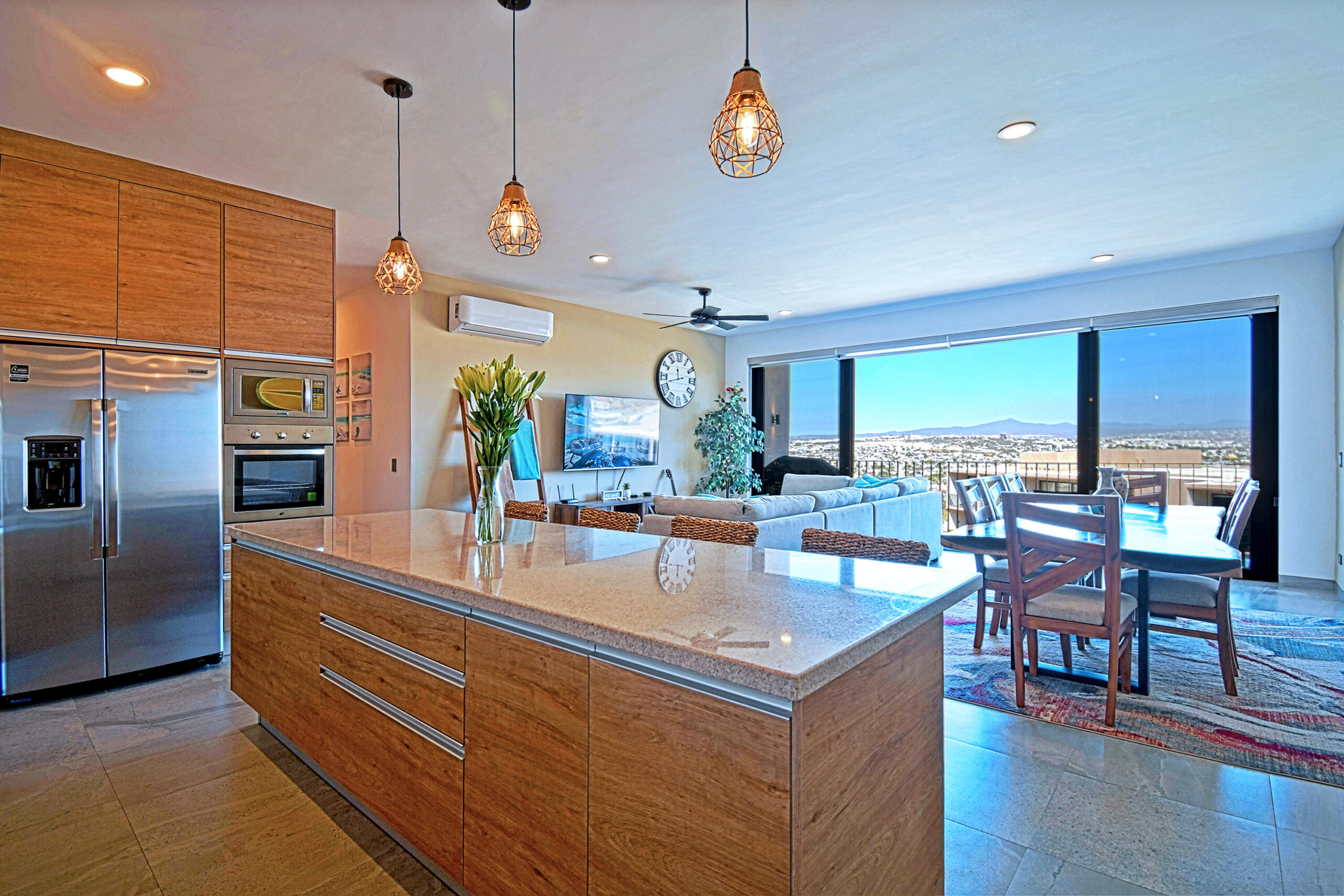 Los Cabos Balmar Ideal for full-time living, vacation use, or investment property with strong rental potential.Refined finishes throughout include marble flooring, quartz kitchen countertops, and custom pine cabinetry with Parota veneer, offering a sophisticated blend of elegance and durability.Located within Balmar, a low-density, boutique-style community in El Tezal, Cabo San Lucas, this residence delivers privacy, exclusivity, and modern coastal living.Residents enjoy resort-style amenities, including a heated semi-Olympic pool, fully equipped gym, yoga deck, spa and wellness area, pickleball court, ludoteca, business center, fire pit, and jacuzzi.The price is in pesos and is converted to dollars at the exchange rate on the day the offer is signed. for sale