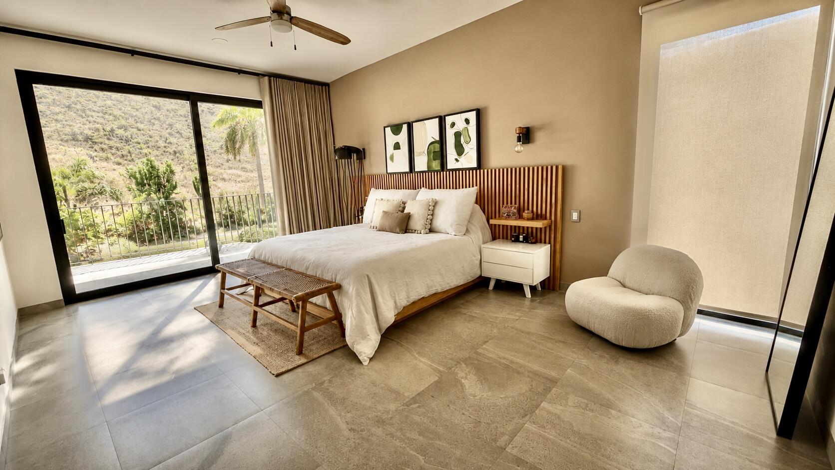 Los Cabos Amaterra Discover elevated living at Amaterra 602A, a stylish turnkey penthouse in the heart of the Cabo San Lucas corridor. Located just a 5-minute walk from the beach, this fully furnished 2-bedroom, 2-bath residence offers comfort, convenience, and excellent Airbnb potential. Positioned on the 6th floor, the condo features modern finishes, mini-split A/C, ceiling fans, and a bright open layout with city for sale