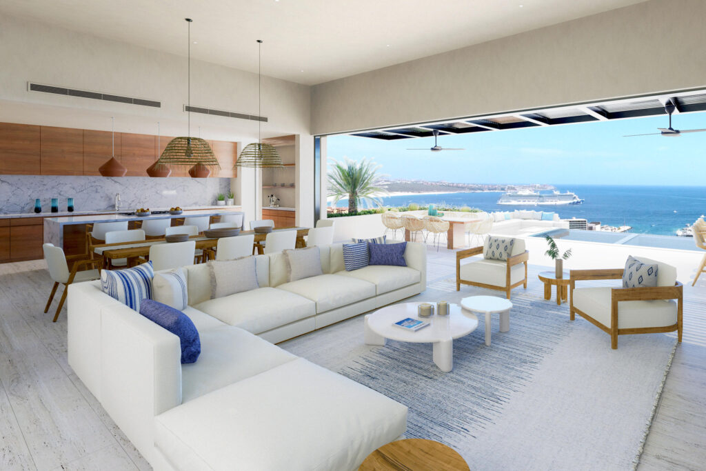 Los Cabos Pedregal Csl Casa Agave presents a rare invitation to experience the raw beauty and vibrant life of the Pacific Ocean from a residence of contemporary distinction. Designed for those who seek both serene sanctuary and moments of shared delight, this seven-bedroom oceanfront home offers an unparalleled connection to the stunning Los Cabos coast.Imagine waking to the sound of waves, the horizon a canvas for breathtaking sunrises. At Casa Agave, the expansive living spaces seamlessly merge with the coastal landscape, offering uninterrupted for sale